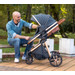 Cangaroo Alma Beige 3-in-1 Combi Kinderwagen incl. i-Size Autostoel