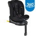 Weekendaanbieding: Cangaroo Bravo Black 40-150 cm 360° i-Size Autostoel