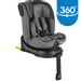 Weekendaanbieding: Cangaroo Bravo Grey 40-150 cm 360° i-Size Autostoel