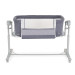Cangaroo C'est La Vie Dark Grey 2-in-1 Wieg aan Bed 111854