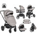 Cangaroo Christiano Beige 3-in-1 Kinderwagen incl. i-Size Autostoel 110920