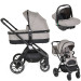 Cangaroo Christiano Beige 3-in-1 Kinderwagen incl. i-Size Autostoel 110920