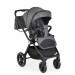 Cangaroo Christiano Dark Grey 3-in-1 Kinderwagen incl. i-Size Autostoel 110921