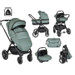 Cangaroo Christiano Green 3-in-1 Kinderwagen incl. i-Size Autostoel 110922
