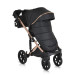 Cangaroo Eggo Caviar Black 3-in-1 Kinderwagen