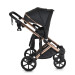 Cangaroo Eggo Caviar Black 3-in-1 Kinderwagen