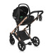 Cangaroo Eggo Caviar Black 3-in-1 Kinderwagen