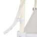 Cangaroo Garda Wit/Grijs 2-in-1 Badje en Luiertafel 110898