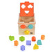 Moni Toys Houten Kubus Vormenstoof 109202