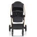 Cangaroo Hydra Black 3-in-1 Kinderwagen Incl. i-Size Autostoel