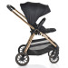 Cangaroo Hydra Black 3-in-1 Kinderwagen Incl. i-Size Autostoel