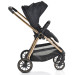 Cangaroo Hydra Black 3-in-1 Kinderwagen Incl. i-Size Autostoel