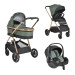 Cangaroo Hydra Green 3-in-1 Kinderwagen Incl. i-Size Autostoel