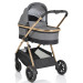 Cangaroo Hydra Grey 3-in-1 Kinderwagen Incl. i-Size Autostoel