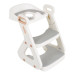 Cangaroo i-Stairs White/Grey Inklapbare Toilettrainer met Trapje 110894