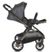 Cangaroo iClick Grey 2-in-1 Kinderwagen Incl. Adapter 110917