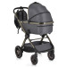 Cangaroo iClick Grey 2-in-1 Kinderwagen Incl. Adapter 110917