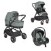 Cangaroo Macan Green 3-in-1 Kinderwagen Incl. i-Size Autostoel