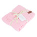 Cangaroo Popcorn Bamboe Pink 80 x 100 cm Wiegdeken 111876
