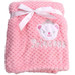 Cangaroo Roze Freya Princess 75 x 105 cm Wiegdeken