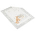Cangaroo Sherpa Little Friends Grey 80 x 110 cm Wiegdeken 111881