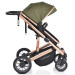 Cangaroo Thira Green 3-in-1 Combi Kinderwagen incl. Autostoel