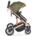 Cangaroo Thira Green 3-in-1 Combi Kinderwagen incl. Autostoel