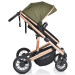 Cangaroo Thira Green 3-in-1 Combi Kinderwagen incl. Autostoel