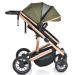 Cangaroo Thira Green 3-in-1 Combi Kinderwagen incl. Autostoel