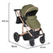 Cangaroo Thira Green 3-in-1 Combi Kinderwagen incl. Autostoel