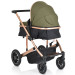 Cangaroo Thira Green 3-in-1 Combi Kinderwagen incl. Autostoel