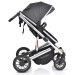 Cangaroo Thira Grey 3-in-1 Combi Kinderwagen incl. Autostoel