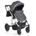 Cangaroo Thira Grey 3-in-1 Combi Kinderwagen incl. Autostoel