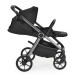 Cangaroo Unique Carbon Black 3-in-1 Kinderwagen incl. i-Size Autostoel