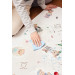 Ceba Giraffe & Friends 120 x 120 cm Beschermende Speel- en Knutselmat W-308-000-637