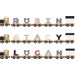 Tryco Houten Gekleurde Lettertrein - Letter A TR-353020