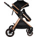 Ding Liam Black/Rose 3-in-1 Combi Kinderwagen Incl. Autostoel DI-381712