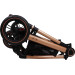 Ding Liam Black/Rose 3-in-1 Combi Kinderwagen Incl. Autostoel DI-381712