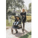 Ding Liam Black/Rose 3-in-1 Combi Kinderwagen Incl. Autostoel DI-381712