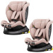 Ding Aiden Pink 40-150 cm 360° i-Size Autostoel - Set van 2