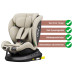 Weekendaanbieding: Ding Aiden Black 40-150 cm 360° i-Size Autostoel