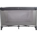Ding Basic Grey Complete Logeerset Campingbedje + Opvouwbaar Matras in Tas