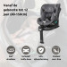 Ding Fynn Black 40-150 cm 360° i-Size Autostoel