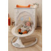 Ding Hugg Silver/White Swing Babyschommel DI-939586