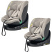 Weekendaanbieding: Ding Mae Taupe 40-150 cm 360° i-Size Autostoel - Set van 2