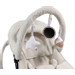 Ding Viggo Bouclé Off-white Wipstoel DI-903574