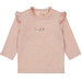 Dirkje Organic Dusty Pink Maat 68 Loved T-Shirt Lange Mouw WN1214 NOOS