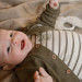 Dirkje Organic Faded Green Maat 62 Shirt met Broekje en Vest WN1287 NOOS
