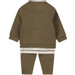 Dirkje Organic Faded Green Maat 68 Shirt met Broekje en Vest WN1287 NOOS