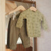 Dirkje Organic Faded Green Maat 50 Lions T-Shirt Lange Mouw WN1282 NOOS